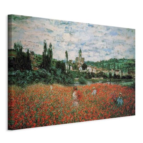 Obraz - Claude Monet - Pole maków pod Vétheuil 90x60 Standard