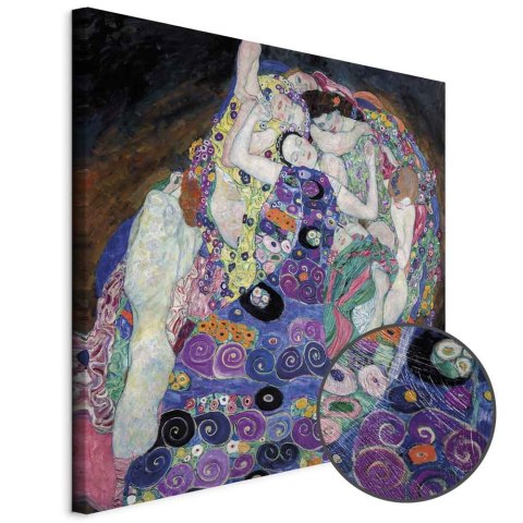 Obraz - Gustav Klimt - Dziewica 40x40 Premium Print