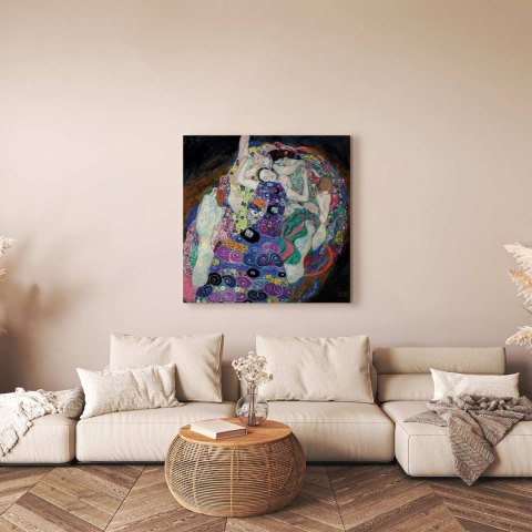Obraz - Gustav Klimt - Dziewica 40x40 Premium Print