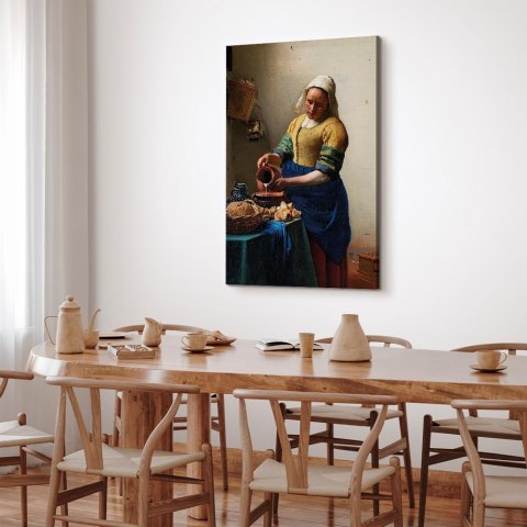 Obraz - Jan Vermeer - Mleczarka 20x30 Standard