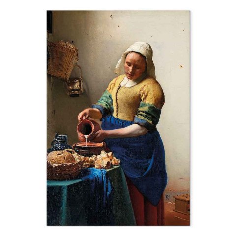 Obraz - Jan Vermeer - Mleczarka 40x60 Standard