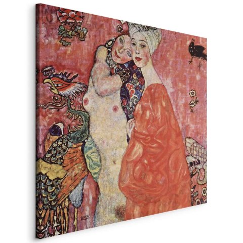Obraz - Gustav Klimt - Przyjaciółki 40x40 Standard