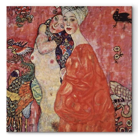 Obraz - Gustav Klimt - Przyjaciółki 40x40 Standard