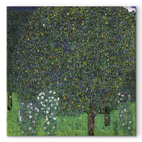 Obraz - Gustav Klimt - Róże wśród drzew 60x60 Standard