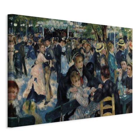 Obraz - Pierre-Auguste Renoir - Bal w Moulin de la Galette 90x60 Standard