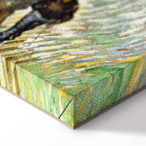 Obraz - Vincent van Gogh - Droga z cyprysem i gwiazdą 20x30 Akustyczny