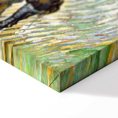 Obraz - Vincent van Gogh - Droga z cyprysem i gwiazdą 20x30 Na płótnie włoskim