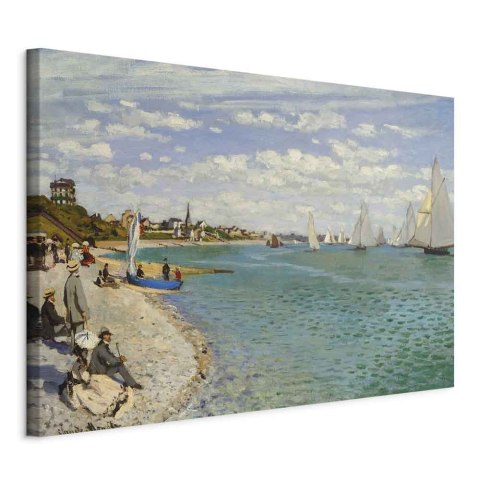 Obraz - Claude Monet - Regaty w Sainte-Adresse 30x20 Standard