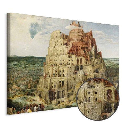 Obraz - Pieter Bruegel (starszy) - Wieża Babel 30x20 Premium Print