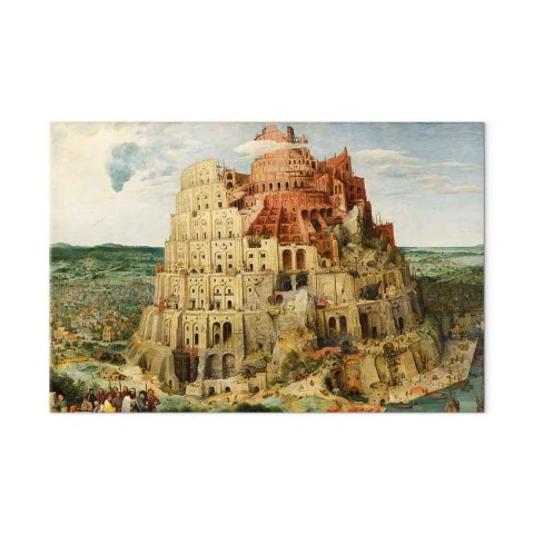 Obraz - Pieter Bruegel (starszy) - Wieża Babel 30x20 Premium Print