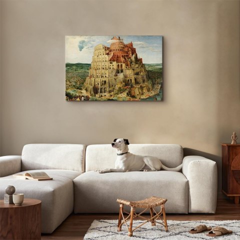 Obraz - Pieter Bruegel (starszy) - Wieża Babel 90x60 Standard