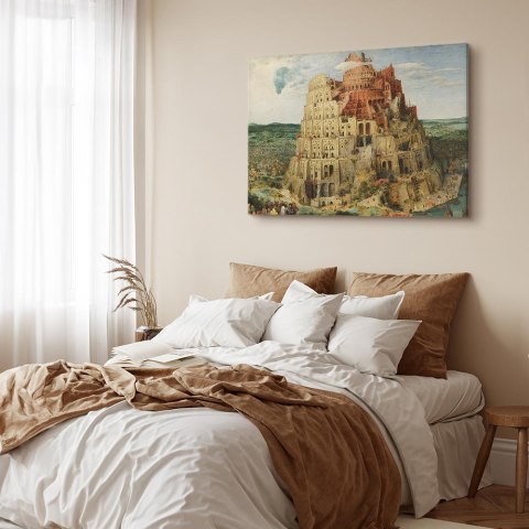 Obraz - Pieter Bruegel (starszy) - Wieża Babel 90x60 Standard