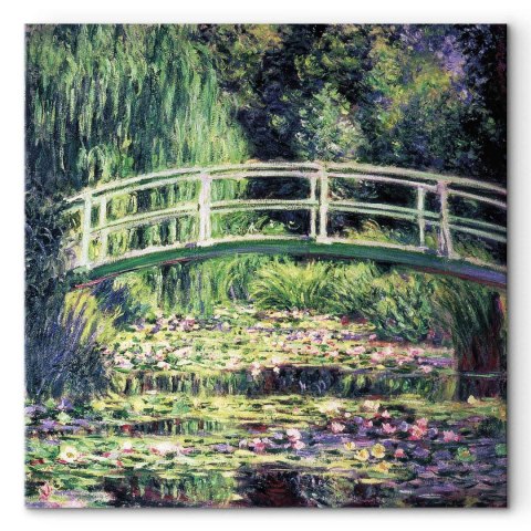 Obraz - Claude Monet - Staw z nenufarami 40x40 Standard