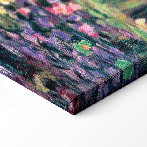 Obraz - Claude Monet - Staw z nenufarami 60x60 Na płótnie włoskim
