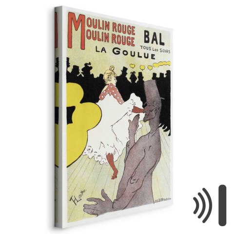 Obraz - Henri de Toulouse-Lautrec - Moulin Rouge - La Goulue 20x30 Akustyczny