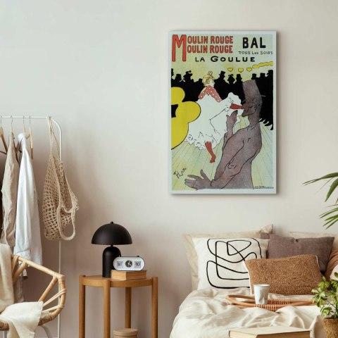 Obraz - Henri de Toulouse-Lautrec - Moulin Rouge - La Goulue 20x30 Na płótnie włoskim