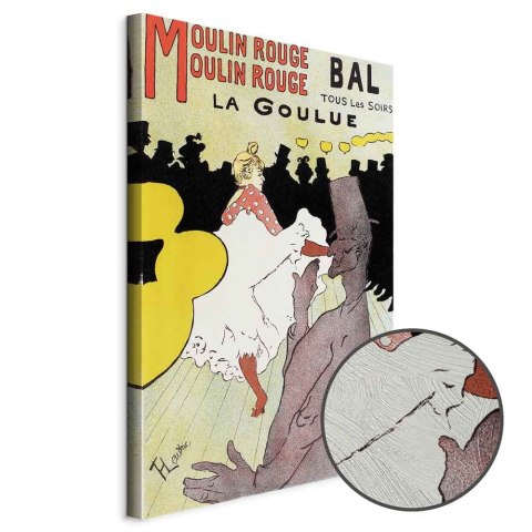 Obraz - Henri de Toulouse-Lautrec - Moulin Rouge - La Goulue 20x30 Premium Print