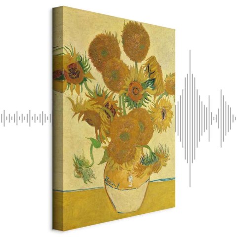 Obraz - Vincent van Gogh - Słoneczniki 20x30 Akustyczny