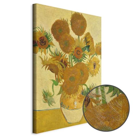 Obraz - Vincent van Gogh - Słoneczniki 20x30 Premium Print