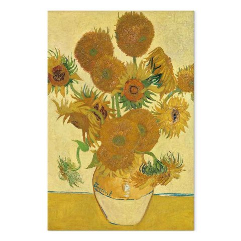 Obraz - Vincent van Gogh - Słoneczniki 20x30 Premium Print