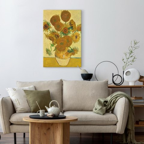 Obraz - Vincent van Gogh - Słoneczniki 20x30 Premium Print