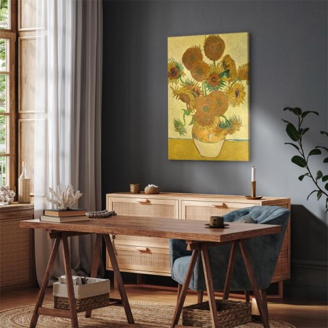 Obraz - Vincent van Gogh - Słoneczniki 20x30 Premium Print