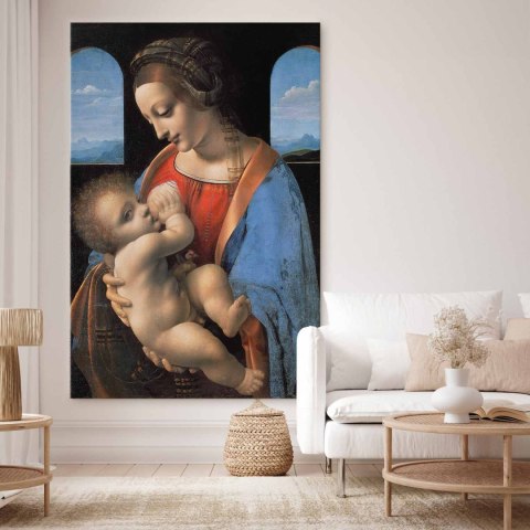Obraz XXL - Leonardo da Vinci - Madonna Litta 120x180