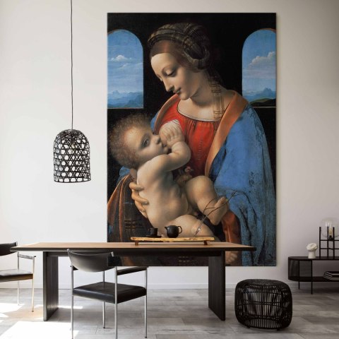 Obraz XXL - Leonardo da Vinci - Madonna Litta 147x220