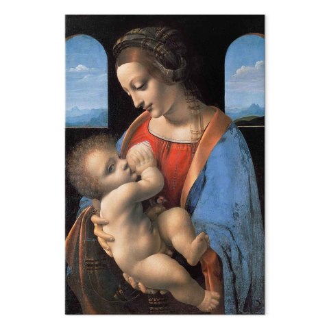 Obraz XXL - Leonardo da Vinci - Madonna Litta 87x130