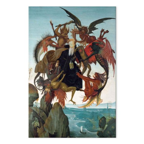 Obraz XXL - Michał Anioł - Męczarnie św. Antoniego 160x240