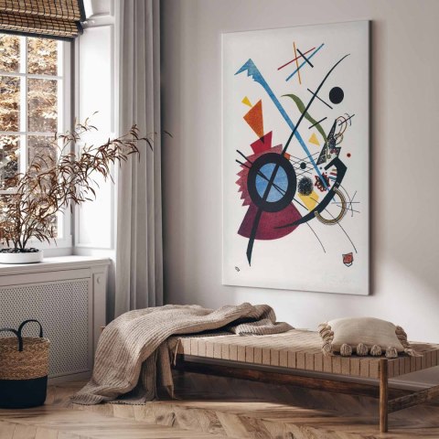 Obraz XXL - Wassily Kandinsky - Fiołek 87x130