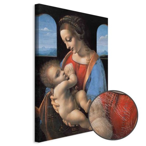 Obraz - Leonardo da Vinci - Madonna Litta 20x30 Premium Print