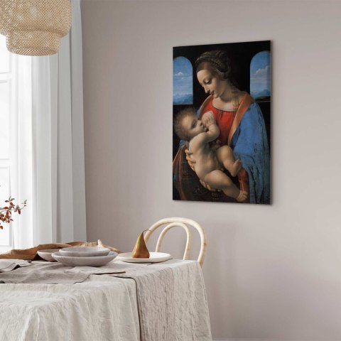 Obraz - Leonardo da Vinci - Madonna Litta 20x30 Premium Print