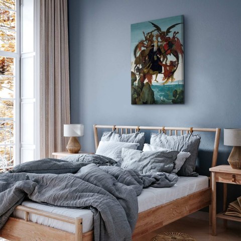 Obraz - Michał Anioł - Męczarnie św. Antoniego 40x60 Standard