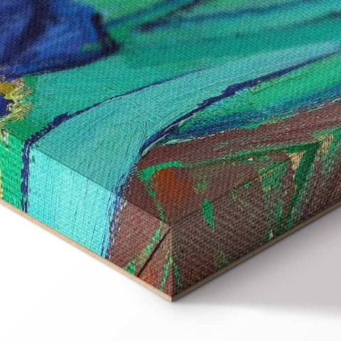 Obraz - Vincent van Gogh - Irysy 30x20 Akustyczny