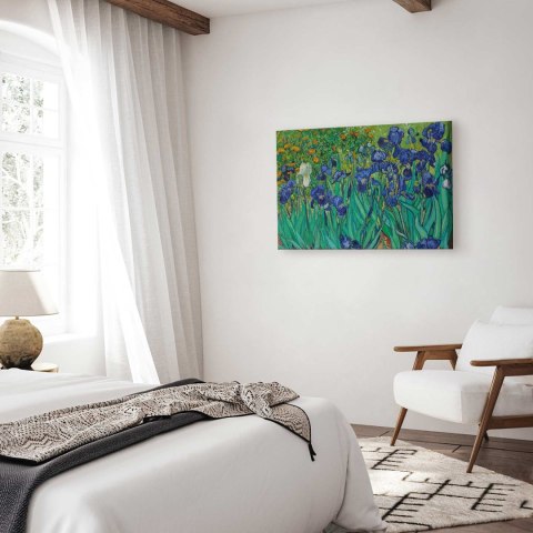 Obraz - Vincent van Gogh - Irysy 60x40 Standard