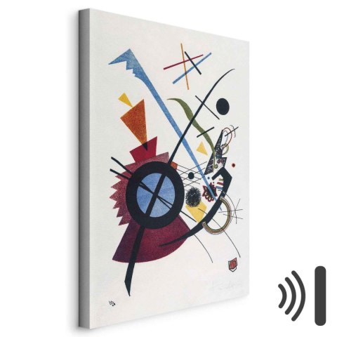 Obraz - Wassily Kandinsky - Fiołek 20x30 Akustyczny