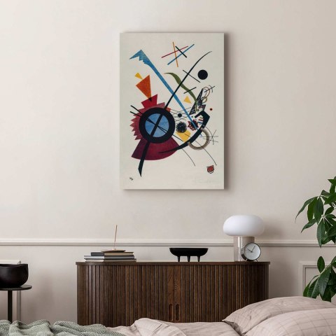 Obraz - Wassily Kandinsky - Fiołek 20x30 Na płótnie włoskim