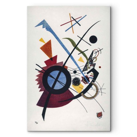 Obraz - Wassily Kandinsky - Fiołek 20x30 Standard