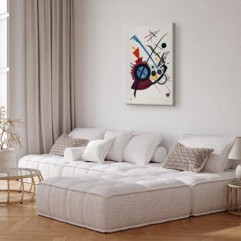 Obraz - Wassily Kandinsky - Fiołek 40x60 Standard