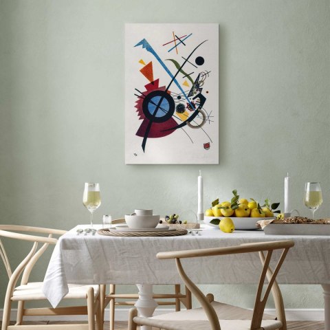Obraz - Wassily Kandinsky - Fiołek 60x90 Standard