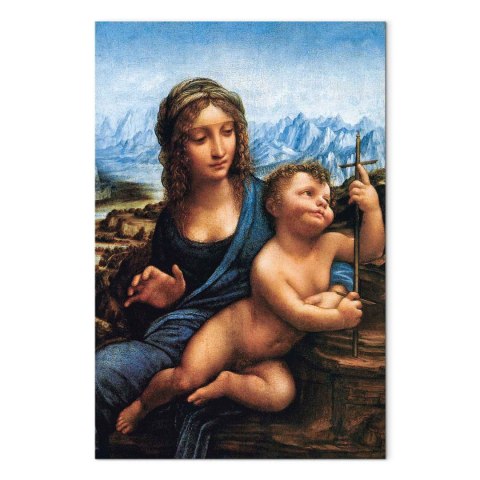 Obraz XXL - Leonardo da Vinci - Madonna z kądzielą 107x160
