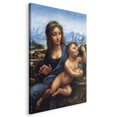 Obraz XXL - Leonardo da Vinci - Madonna z kądzielą 160x240