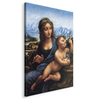 Obraz XXL - Leonardo da Vinci - Madonna z kądzielą 173x260