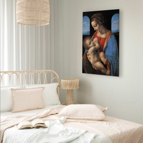 Obraz - Leonardo da Vinci - Madonna Litta 60x90 Standard