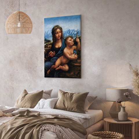 Obraz - Leonardo da Vinci - Madonna z kądzielą 20x30 Standard