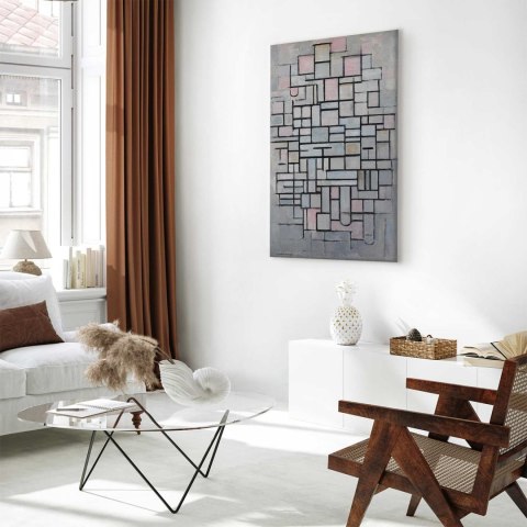 Obraz - Piet Mondrian - Kompozycja nr IV 20x30 Na płótnie włoskim