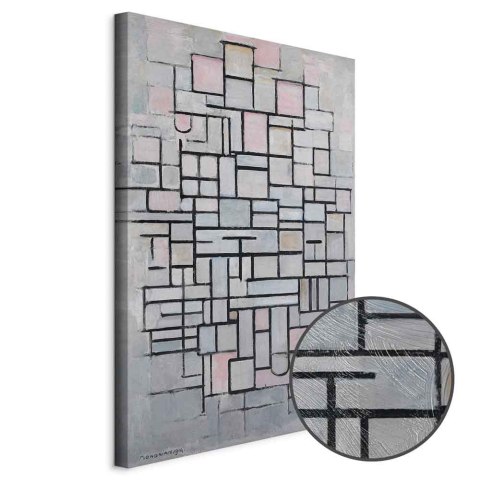 Obraz - Piet Mondrian - Kompozycja nr IV 20x30 Premium Print