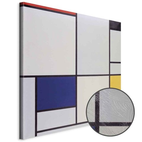 Obraz - Piet Mondrian - Tableau I 40x40 Premium Print