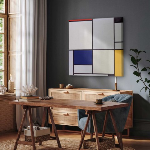 Obraz - Piet Mondrian - Tableau I 40x40 Premium Print